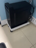 绘声绘色台式电脑主机托架放桌下置物架滑轮移动机箱底座托盘支架拖板架子 双圆角白色-万向刹车轮 实拍图