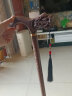 适美佳 实木拐杖老人手杖木质拐棍防滑助行器创意祝寿生日礼品 鸡翅木龙头杖 实拍图