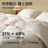 拉芙菲尔A类抗菌春秋被51%大豆纤维五星级酒店被芯双人被4.48斤220*240cm 实拍图