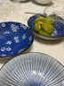美浓烧日式进口陶瓷家用复古创意餐盘圆盘日本复古单个沙拉餐具自由组合 烟光细草【16.5x4.5cm】 实拍图