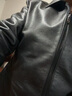 兽王秋冬男皮衣长袖翻领头层牛皮真皮皮衣男休闲皮夹克外套 实拍图