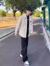 OEMG 灯芯绒长袖衬衫外套男春秋夏季宽松大码潮牌潮流百搭休闲上衣服 杏色 XL 【建议135-150斤】 实拍图