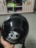 AD新国标A类电动车头盔3C认证国标男女士夏季防晒电瓶车安全帽男款四季通用轻便骑行半盔可爱哈雷盔 3C【亮机熊】黑茶镜 实拍图