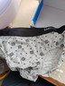 健将男士三角裤男士内裤男弹力棉抗菌中腰裤头性感短裤衩雪花款4条装 实拍图