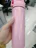 膳魔师（THERMOS）保温杯纯色不锈钢轻量潮流渐变车载旅行女生礼物 JNL 黑色【304不锈钢】500ml 实拍图
