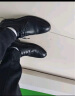 红蜻蜓男士正装商务皮鞋德比鞋婚鞋内增高男鞋 WTA7376 黑色41 晒单实拍图