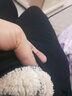 犹抱琵琶冬季羊羔绒运动裤女加绒加厚秋冬裤子宽松休闲卫裤女外穿女裤棉裤 黑色（加绒加厚） XXL建议125-138斤 实拍图