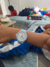 三达（SANDA）品牌手表青少年儿童学生男表女表双日历防水数字男士女士考试腕表 蓝色 实拍图