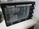 格兰仕（Galanz）40L家用大容量多功能电烤箱 独立控温/机械操控/多层烤位/多功能烘焙带炉灯K40 晒单实拍图