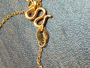 谢瑞麟（TSL）黄金项链复古风几何双环女款足金锁骨链YS510 约2.65g 晒单实拍图