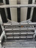 SK-LINK 六类网络配线架24口 CAT6类19英寸机架式1U非屏蔽机柜工程级镀金理线架网线理线槽 SK-P6-24 实拍图