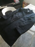 恒源祥双面羊毛呢大衣男 秋冬季可脱卸羽绒内胆中老年呢子加厚保暖外套 F35-1 明扣-藏青 中款 XL 180码【适合145-155斤】 实拍图