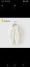 童泰秋冬婴儿衣服新生儿夹棉连体衣0-6个月宝宝哈衣 黄色丨C款 52cm 实拍图