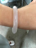 周大生白月光玉髓手镯子白透天然新中式国风玉镯生日礼物送女友送妈妈 实拍图