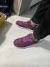 足力健艾爸爸足力健老人鞋女秋冬季加宽妈妈鞋爸爸鞋透气防滑软底中老年人 升级款A1666紫色（送袜子） 38 (240mm) 实拍图