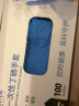 英科医疗（INTCO）英科 丁腈防护手套 丁晴劳保洗碗家用清洁 蓝色中号M码 100只/盒 实拍图