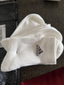 adidas三双装舒适袜子男女阿迪达斯官方   白色/灰   S 实拍图