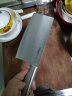 拜格（BAYCO） 不锈钢菜刀家用全钢厨师专用刀具单刀厨师刀切片刀XY90103 实拍图