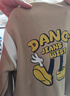 真维斯（Jeanswest）男童春秋外套儿童2026新款学院风拼接棒球服男大童春装时尚夹克衫 藏蓝/快乐生活K+太空骑行 110 实拍图