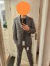 威可多（VICUTU）【蓝V西服】西服外套西装上衣男  灰色条纹 180/100B 实拍图