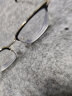 万新（WAN XIN） 近视眼镜防蓝光辐射非球面现片配眼镜框男女0-1500度配成品眼镜 来镜加工+升级镜框咨询客服 1.74多屏防蓝光镜片（近视酷薄） 晒单实拍图