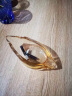印象海来（IMPRESSION HAILAI）烟灰缸  海螺型无铅水晶玻璃 简约现代轻奢家居家用烟缸摆件 琥珀色 长约18cm宽约9cm高约5cm 晒单实拍图