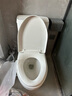 科勒（KOHLER）齐悦连体马桶家用五级旋风虹吸节水坐便器抽水静音缓降座厕28866 暗藏线置物升级款+速热盖板18649 400mm 实拍图