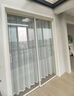 门家长极窄厨房推拉门 客厅长虹玻璃移门 阳台三联动钛镁铝合金吊轨隐藏式隔断门 16*45三联动/㎡ 实拍图