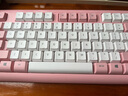 宏碁（acer）键盘 轻音设计 机械手感薄膜有线游戏背光发光台式电脑笔记本办公键盘鼠标 OKBOAO键盘（白粉）无光 实拍图