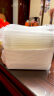 拜杰长方纸塑盒蛋糕卷绿豆糕三明治月饼包装盒 蛋糕寿司盒-20个装 实拍图