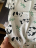 婧麒新生婴儿纯棉连体衣服初生宝宝无骨连身衣满月睡衣春季舒适透气 熊猫 59 实拍图