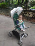 礼意久久（LiYi99）遛娃神器婴儿车0-3岁用一键折叠可坐可躺可转向轻便溜娃神车推车 无忧绿Pro-175°双向脚托+平躺版 晒单实拍图