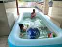 Bestway百适乐儿童充气游泳池加厚婴儿家用洗澡池宝宝戏水池 3.18m+电泵 实拍图