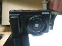 松典（SONGDIAN） 数码相机4K入门级ccd平替照相机 vlog微单卡片机翻转屏 DC101AF 标配+广角镜+补光灯 【星际黑】 32G 内存 实拍图