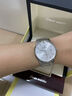 歐米茄瑞士认证手表男士机械表大方时尚镶钻奢华高档超薄专用男表 本色白面 实拍图
