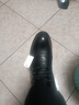 卡帝乐鳄鱼（CARTELO）保暖加绒皮鞋男商务加棉加厚男靴冬季高帮系带棉鞋1061 黑色 43 实拍图