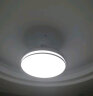 美的（Midea）LED吸顶灯卧室厨房灯儿童房过道走廊阳台灯现代简约灯具全白12W 实拍图
