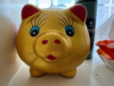 TaTanice 存钱罐 19CM长金猪储蓄罐陶瓷猪零钱罐招财猪摆件生日礼物  实拍图
