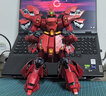 万代（BANDAI）Gundam 高达拼插拼装模型玩具 MG 1/100 NT敢达 【送LED灯*1】沙扎比 卡版 实拍图