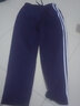 普戈斯（PUGESI）校裤两条杠初中高中学生裤运动裤男女长裤直筒两道杠校服裤子 加绒藏蓝双白杠 3XL【135-150斤】 实拍图