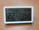 得力(deli)室内温湿度表 LCD电子温湿度计新年生日礼物 婴儿房办公用品儿童老人 带时间+日历+体感白色LE505 晒单实拍图