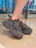 BEAUTODAY【明星同款】厚底老爹鞋女鞋2025新款冬季增高百搭休闲运动鞋子女 太空灰 36 实拍图