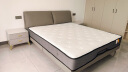 左右皮艺床奶油风大床皮床1.8米卧室大床床垫组合DZB6011 晒单实拍图