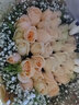 梦馨鲜花情人节鲜花速递11朵红玫瑰礼盒花束送女友生日礼物全国同城配送 33朵香槟玫瑰-小熊款 实拍图