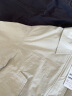 百图betu女装春季新款短外套工装夹克宽松显瘦抽绳外套2401T43 米白 L 实拍图