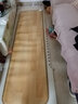 韩友顺韩国进口碳晶地暖垫电热地毯石墨烯发热加热地垫瑜伽地热床炕垫子 大气木纹中色（进口碳晶安全） 50*200cm（0-60档智能调节） 实拍图