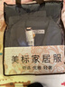 美标男士睡衣秋冬三层加厚夹棉纯棉睡衣两件套装保暖格子全棉质家居服 灰蓝 2XL (建议170-190斤左右) 实拍图