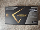 SEASONIC海韵VERTEX GX1000W电源 ATX3.0峰睿金牌 压纹线PCIe5.0 16-pin线12VHPWR支持4090 实拍图