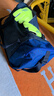 迪卡侬（DECATHLON）足球单肩包20L健身包运动背包返回绿茵场IVO2 35L 蓝黑色【侧袋可放鞋】 实拍图