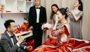 枝己秀禾服新娘新中式2025新款古装嫁衣中式婚纱敬酒服婚服出阁服 X616 M 实拍图